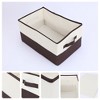 REGALWOVEN Fabric Collapsible Closet Organizer Storage Cube with Handles 2 Pcs - 2 of 4