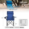 TravelChair Classic Bubba Chair with Adjustable Pillow– 789, Large Folding Chair for the Outdoors, 300-Pound Capacity - 3 of 3