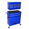 Rolling Tool Chest, 8 Drawer Lockable Tool Cabinet with 4 Wheels, Tool Chest Organizer with Secure Locking System, 2 in 1 Detachable Tool Box Storage - 4 of 4