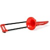 PINSTRUMENTS pBone Mini Plastic Trombone for Kids – Lightweight, Durable ABS, Ergonomic Grip, Eb Sound – Includes Mouthpiece & Bag – Red - 4 of 4