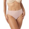 TC Fine Intimates Matte Microfiber Modern High Cut Brief Panty (Deep Black, Medium) - 4 of 4