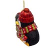 Kurt Adler Noble Gems Glass Ornament for Christmas Tree, Penguin Couple - 4 of 4