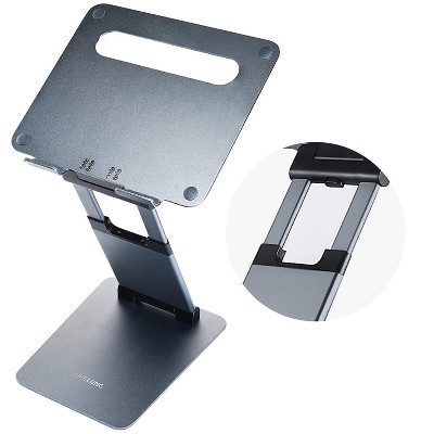 Lifelong Laptop Stand For Desk, Adjustable 13-17 in, Ergonomic Riser, Macbook Pro, air