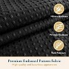 LunaLulinlk Fabric Shower Curtain with Hooks – 230 GSM Heavy-Duty Weighted-Hem Hote - 3 of 4