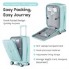 BEAFUP Set of 3 Luggage (20/24/28), Expandable Carry On with TSA Lock, 100% PC Hard Shell,Lightweight,Front Pocket and Spinner Wheels - 4 of 4