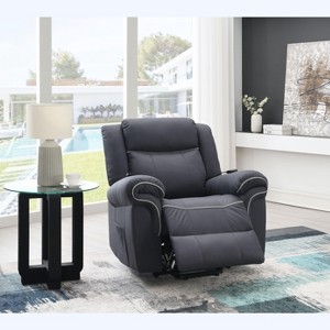 NicBex Recliner Chair Manual Recliner with 2 Cup Holders Lounge Chair Sofa Chair for Living Room, Reading Room, Bedroom - 1 of 4