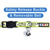 Pawtitas Glow In The Dark Adjustable Cat Collar - 4 of 4