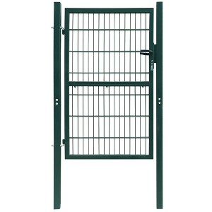 vidaXL 2D Fence Gate (Single) Green 41.7"x90.6" - 1 of 1