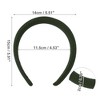 Unique Bargains Women's Classic Elegant Knitted Twill Headband 5.91"x5.51" 1 Pc - 3 of 4