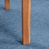 Wilson 2pk Acacia Wood Patio Dining Chair - Teak - Christopher Knight Home: Weather-Resistant, 250lb Capacity - 3 of 4