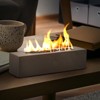 Aoodor Portable Tabletop Fire Pit - Indoor/Outdoor Mini Fireplace for Balcony, Patio Decor - 2 of 4