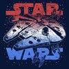 Boy's Star Wars Patriotic Vintage Millennium Falcon T-Shirt - 2 of 4