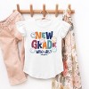 The Juniper Shop SmileyWorld New Grade Who Dis? Flutter Sleeve Tee - 3 of 4