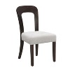 Ridstar 2 Piece Dining Chairs, Armless Chair For Dining Room-Gray - 3 of 4