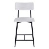 GDFStudio Malik Modern Wood and Metal Counter Stools - 2 of 4