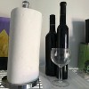 Jiallo Freestanding Paper Towel Holder with Faux Crystal Top, Satin Nickel - 2 of 4