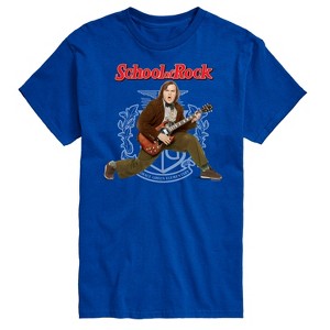 Men's - School of Rock - Dewey Finn Playing the Guitar Short Sleeve Graphic T-Shirt - 1 of 4