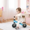 Infans 4 Wheels Baby Balance Bike Children Walker No-Pedal Toddler Toys Rides Blue - 2 of 4