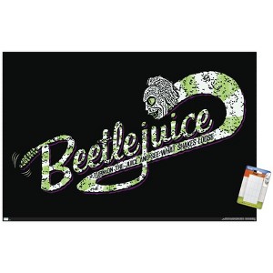 Trends International Beetlejuice - Snake Unframed Wall Poster Print White Mounts Bundle 14.725" x 22.375" - 1 of 4