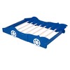 Full Size Race Car-Shaped Platform Bed with Wheels - 4 of 4
