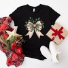 Simply Sage Market Women's Holly Leaves Coquettte Short Sleeve Graphic Tee - 3 of 4