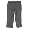 bar III Womens Knit Cropped Flare Dress Pants - 2 of 2