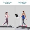 2-in-1 Under Desk Walking Pad Treadmill - Silver Portable Electric Treadmill for Home/Office, 260LBS Capacity & 2.25HP Motor - Lightweight Walking - 4 of 4
