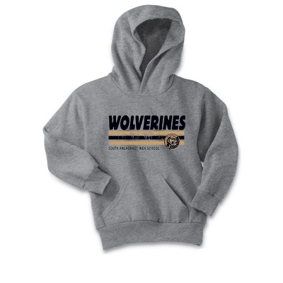 Kids South Anchorage High School Wolverines Name Classic Fleece