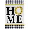 Sunflower Wreath Everyday Burlap Garden Flag 18" x 12.5" Briarwood Lane - 3 of 4