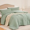 BAGOKIE 2/3PCS Comforter Set with Comforter & Pillowcases - 2 of 4