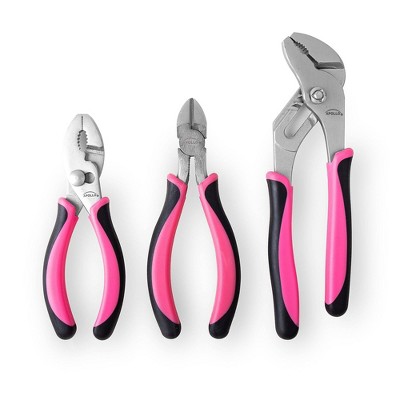 Apollo Tools DT5008P 3 Pliers Pink