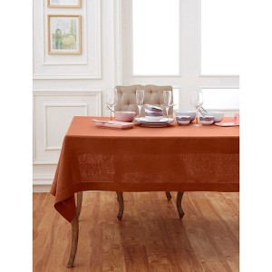 Solino Home Linen Tablecloth | Classic Hemstitch - 1 of 4