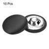 Unique Bargains Blouses Sweater Round Aluminum Cotton Fabric Cloth Covered Buttons 10 Pcs - 3 of 4
