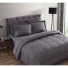Kate Aurora All Season Hotel Dobby Stripe 8 Piece Bed in a Bag Comforter & Sheets Set - 3 of 4