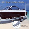 2PCS Boat Trailer Guide, 40"-60" Adjustable Design Trailer Guide Poles, Rustproof Galvanized Steel Trailer Guide, Trailer Guides with PVC Pipes - 4 of 4
