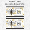 Big Dot of Happiness Little Bumblebee - Bee Baby Shower or Birthday Party Game Scratch Off Cards - 22 Count - 3 of 4
