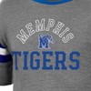 NCAA Memphis Tigers Girls' Short Sleeve Striped Shirt - image 3 of 3