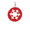 Melrose Wood Snowflake Ornament (Set of 12) - 4 of 4