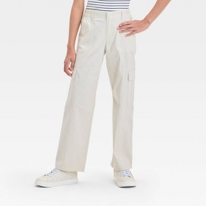 Girls' Straight Leg Cargo Pant - art class™ - 1 of 3