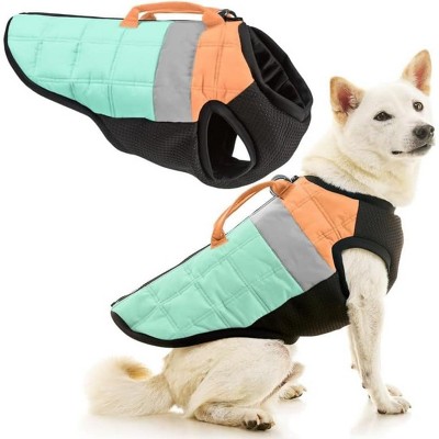Gooby Bomber Vest Lift Dog Harness Mint, Medium