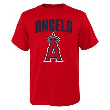 MLB Los Angeles Angels Boys' Oversize Graphic Core T-Shirt