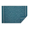 Design Imports Modern Edge Stripe - Teal - 2 X 3 Ft - 2 of 4