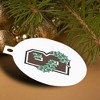 Brown University Secondary Logo Aluminum Holiday Christmas Tree Ornament - 4 of 4
