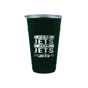 NFL New York Jets 22oz Rally Cry Tailgater Tumbler - 1 of 2