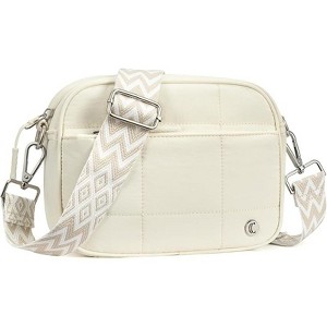 Crossbody Bags for Women Lightweight Puffer Shoulder Bag Travel Purses with Wide Strap - 1 of 4