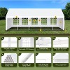 Outdoor Heavy Duty Party Tent, Heavy Duty Outdoor Wedding Tent with Large Roof - 3 of 4