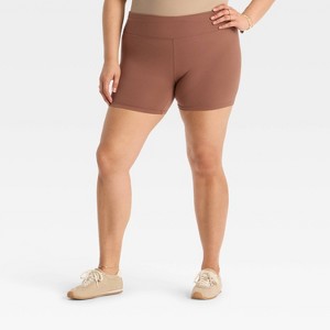 Women's High-Rise ButterBliss Bike Shorts - Wild Fable™ - 1 of 3