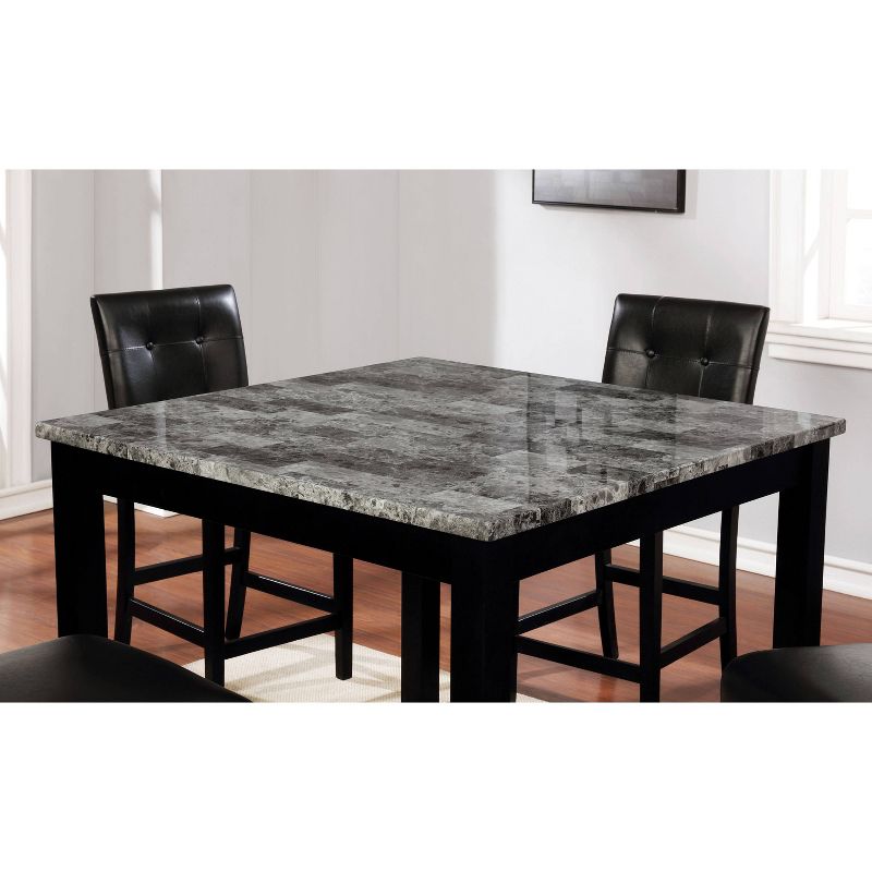 Tetherron Counter Height Dining Table Set Gray/Black - miBasics, 6 of 8