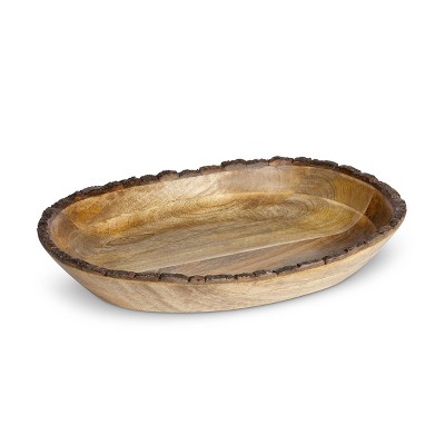 Park Hill Collection Woodland Shallow Serving Bowl Large