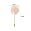 Unique Bargains Wedding Ceremony Anniversary Groom Silk Metal Rose Boutonnieres 24 Pcs - 2 of 3